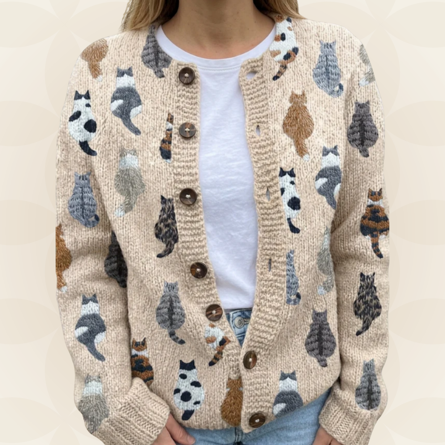 Cheryl - Artistieke Cardigan