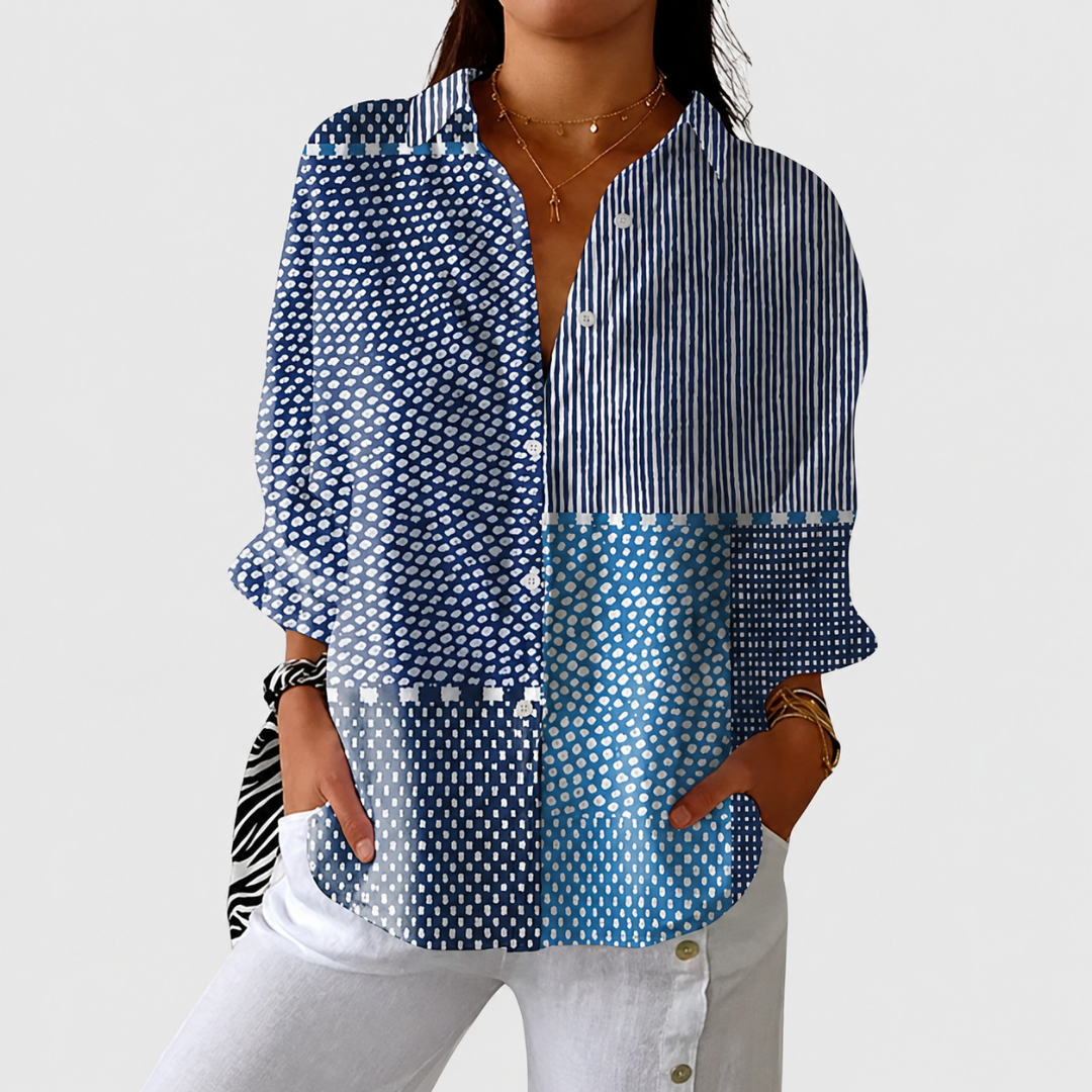 Lichte en Kleurrijke Blouse met Print