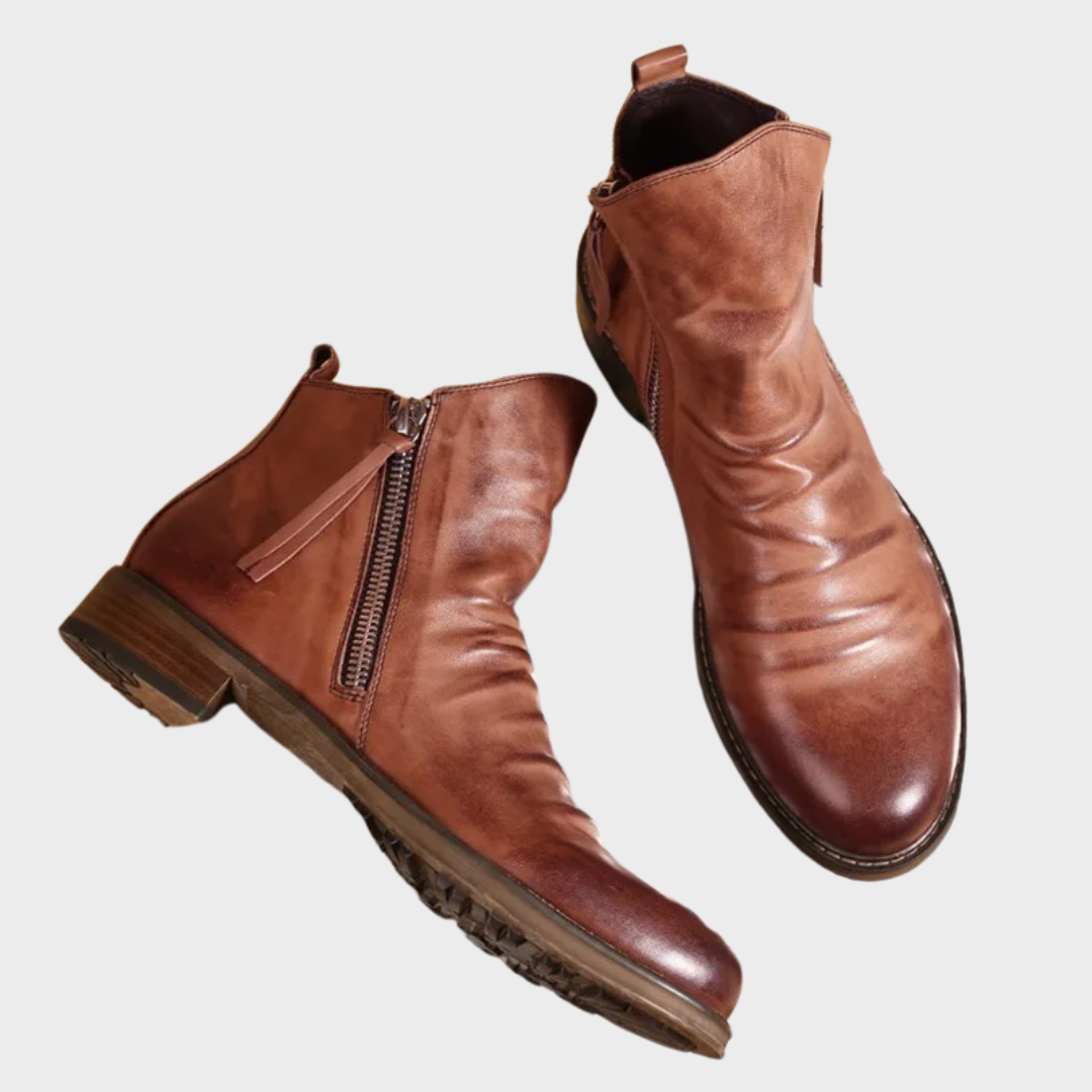 Owens | Leren Chelsea Boots