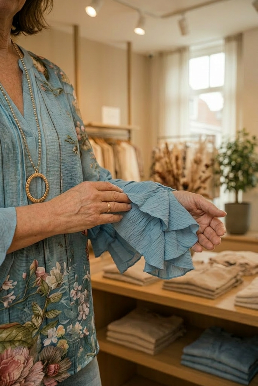 Yvonne – Blouse met bloemenprint