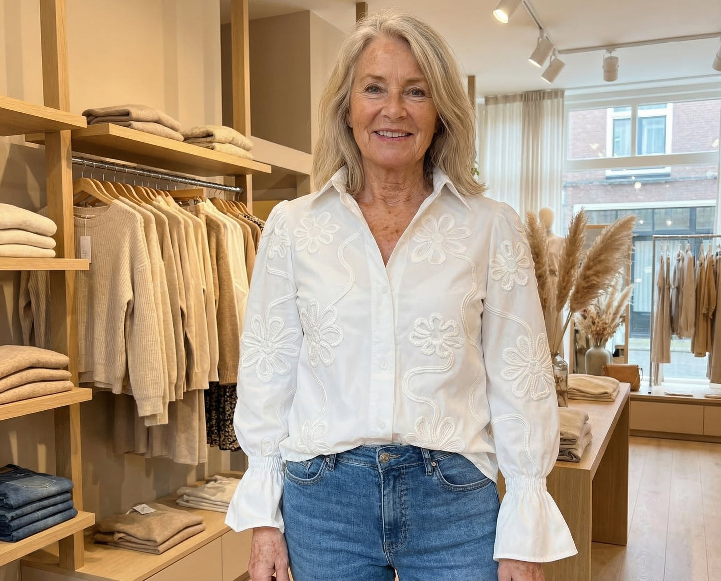 Marianne - Casual Blouse Met Bloemenprint