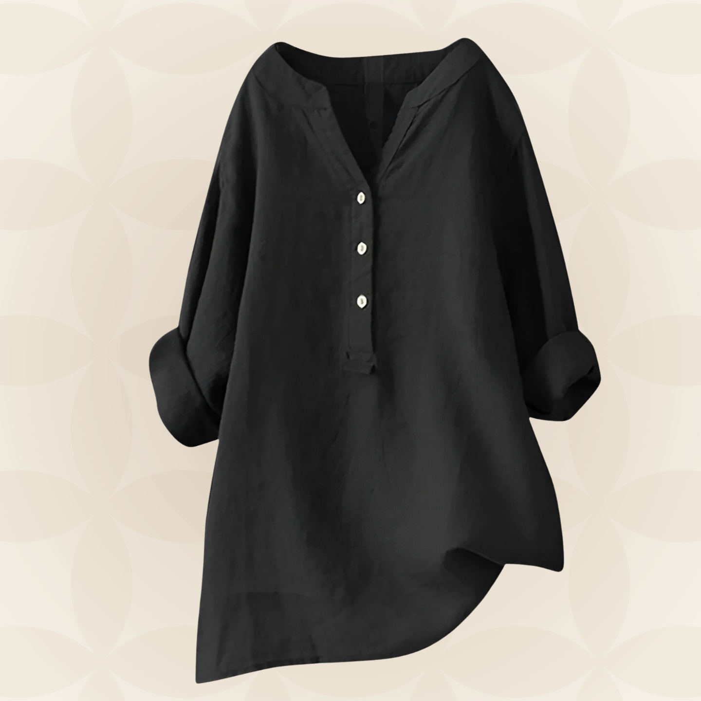 Danielle - Luchtige en comfortabele blouse met knoopsluiting