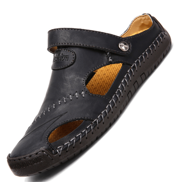 Chris | Orthopedische Leren Sandalen