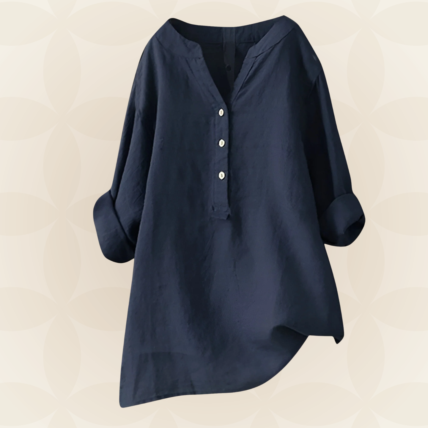 Danielle - Luchtige en comfortabele blouse met knoopsluiting