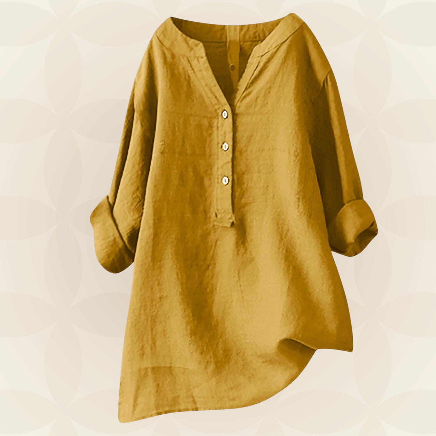 Danielle - Luchtige en comfortabele blouse met knoopsluiting