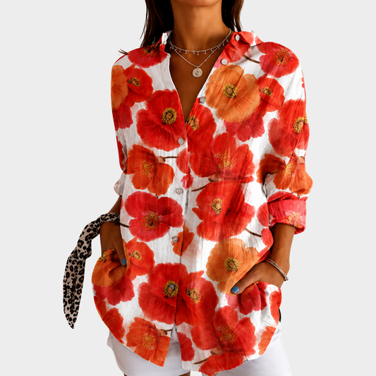 Lichte en Kleurrijke Blouse met Print