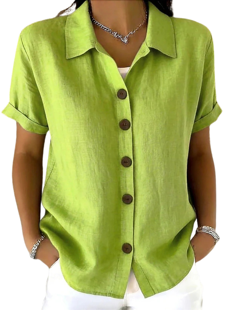Hansje | Comfortabele Korte Mouwen Dames Shirt