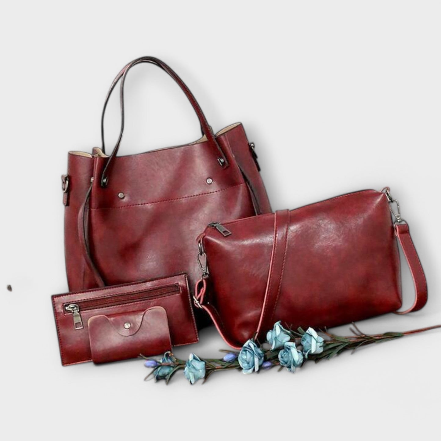 Olivia - 4-delige Vintage Tas Set