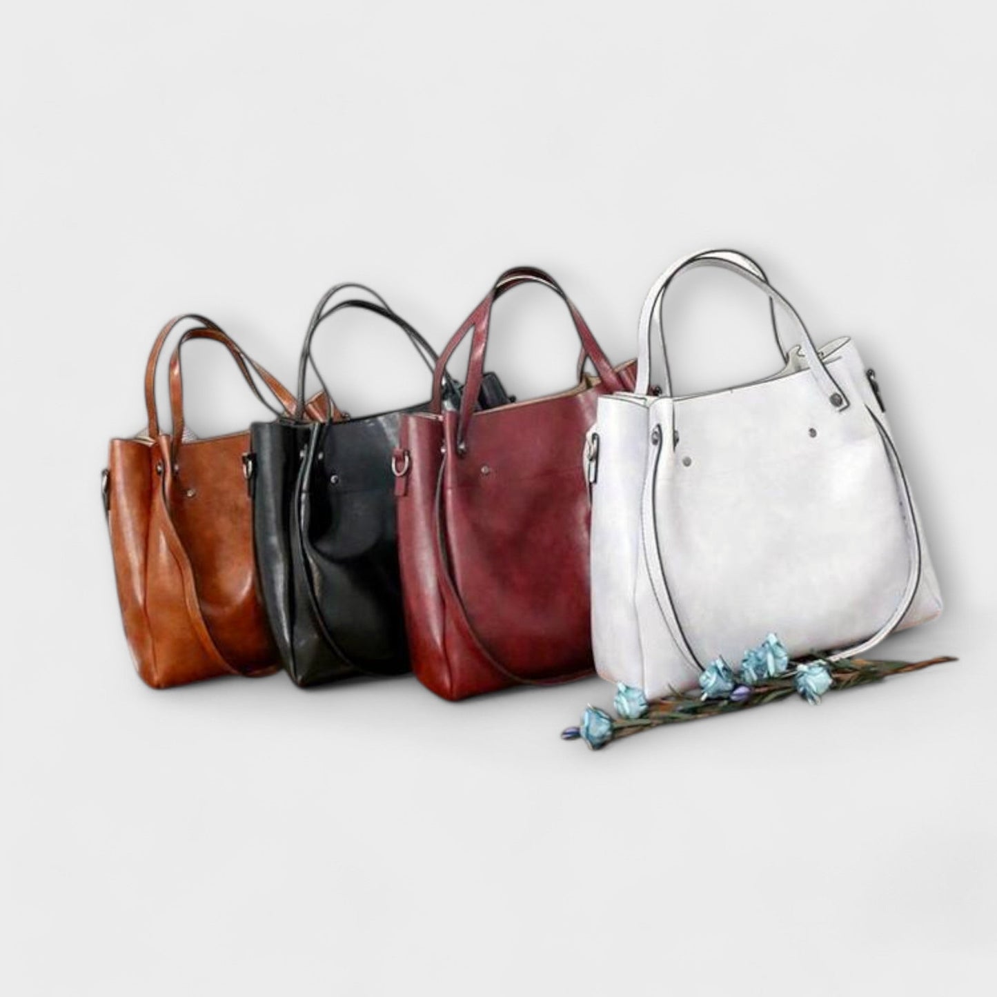 Olivia - 4-delige Vintage Tas Set