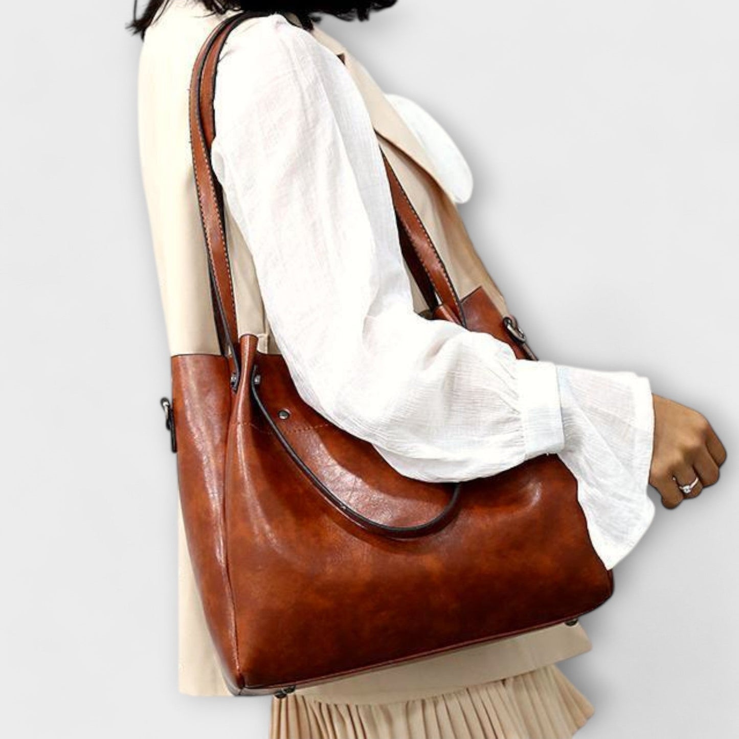 Olivia - 4-delige Vintage Tas Set