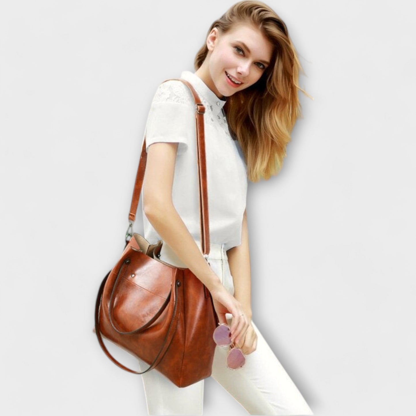 Olivia - 4-delige Vintage Tas Set