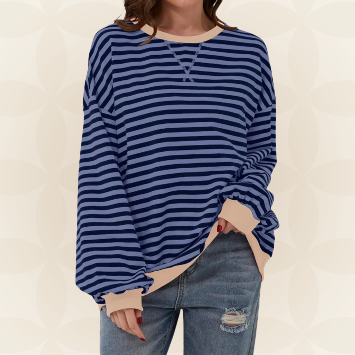 Denise - Casual gestreepte trui