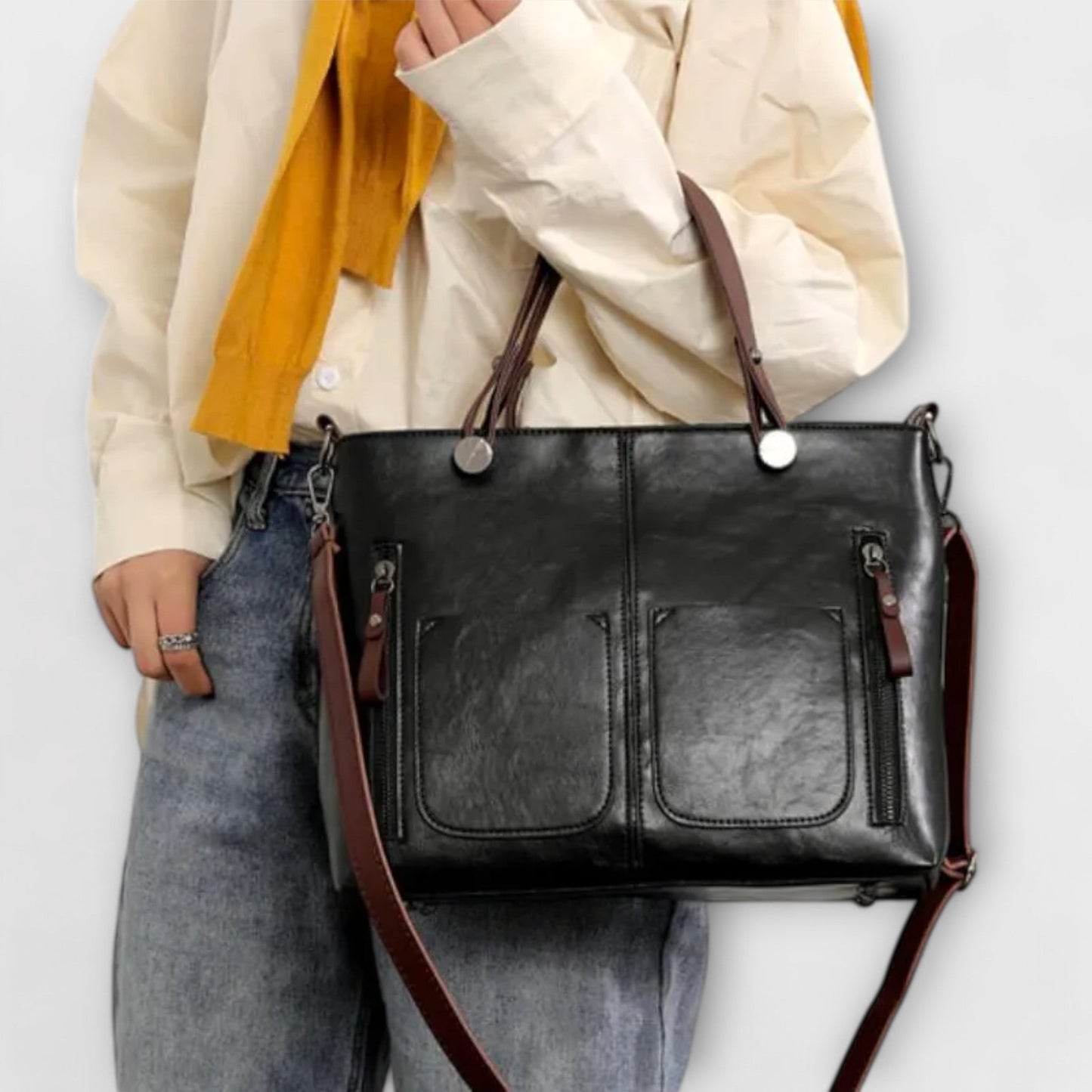 Lora - Elegante Leren Tas