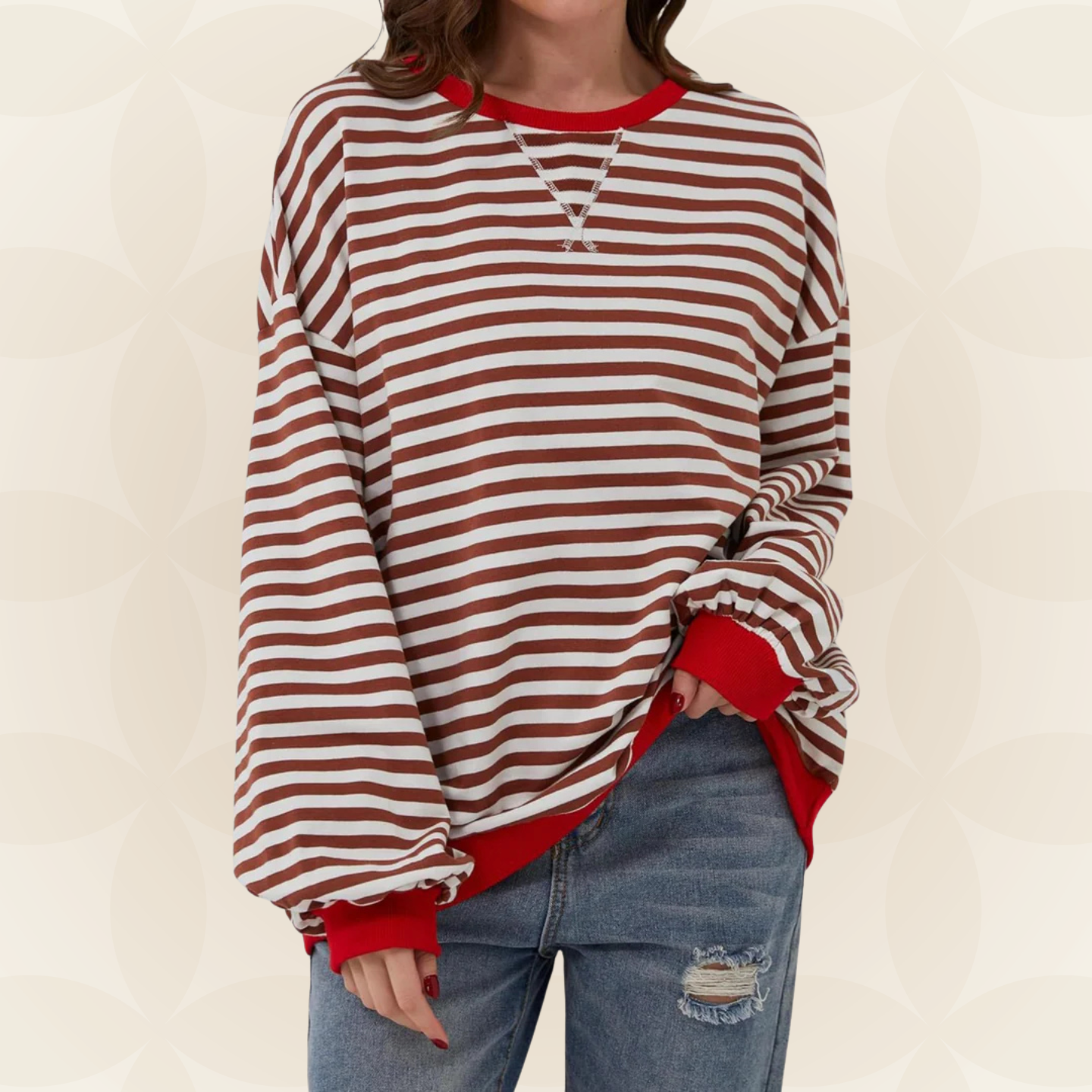 Denise - Casual gestreepte trui