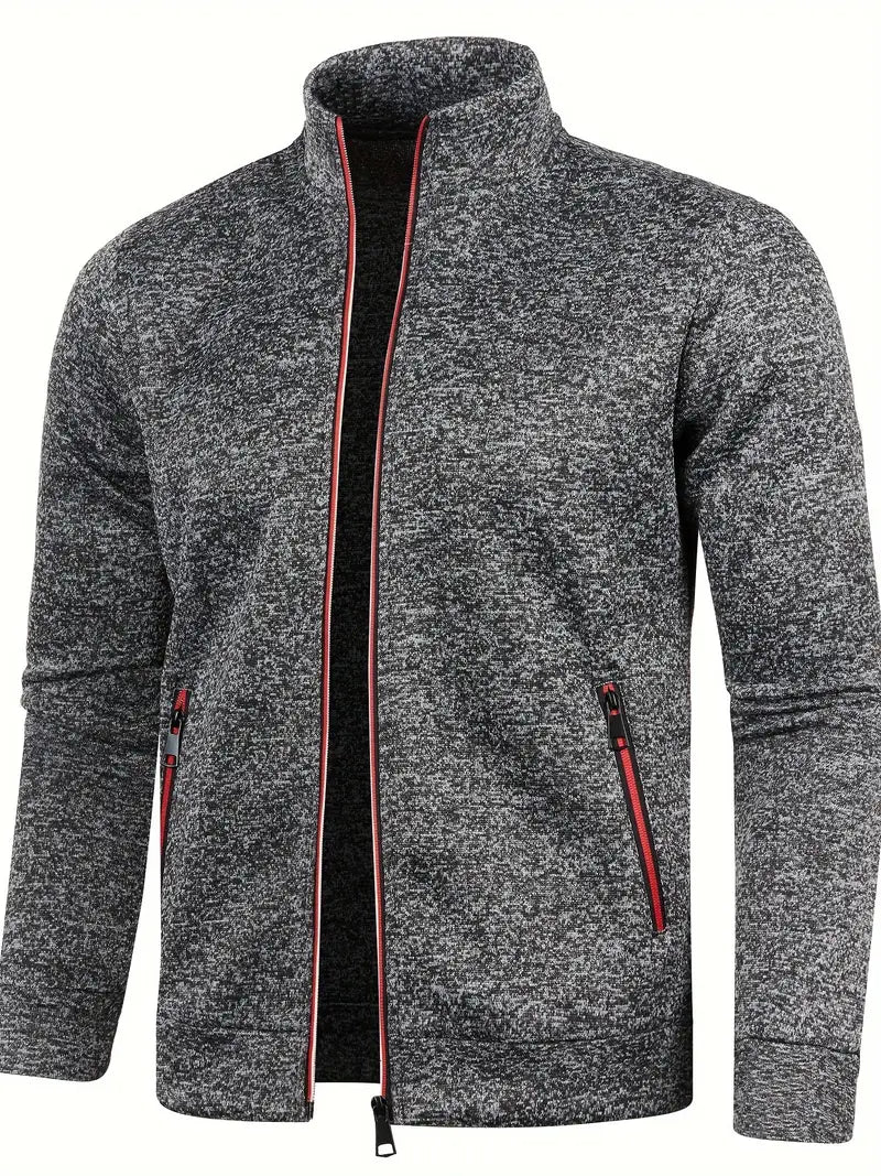 Guillaume - Moderne volledig ritssluiting cardigan
