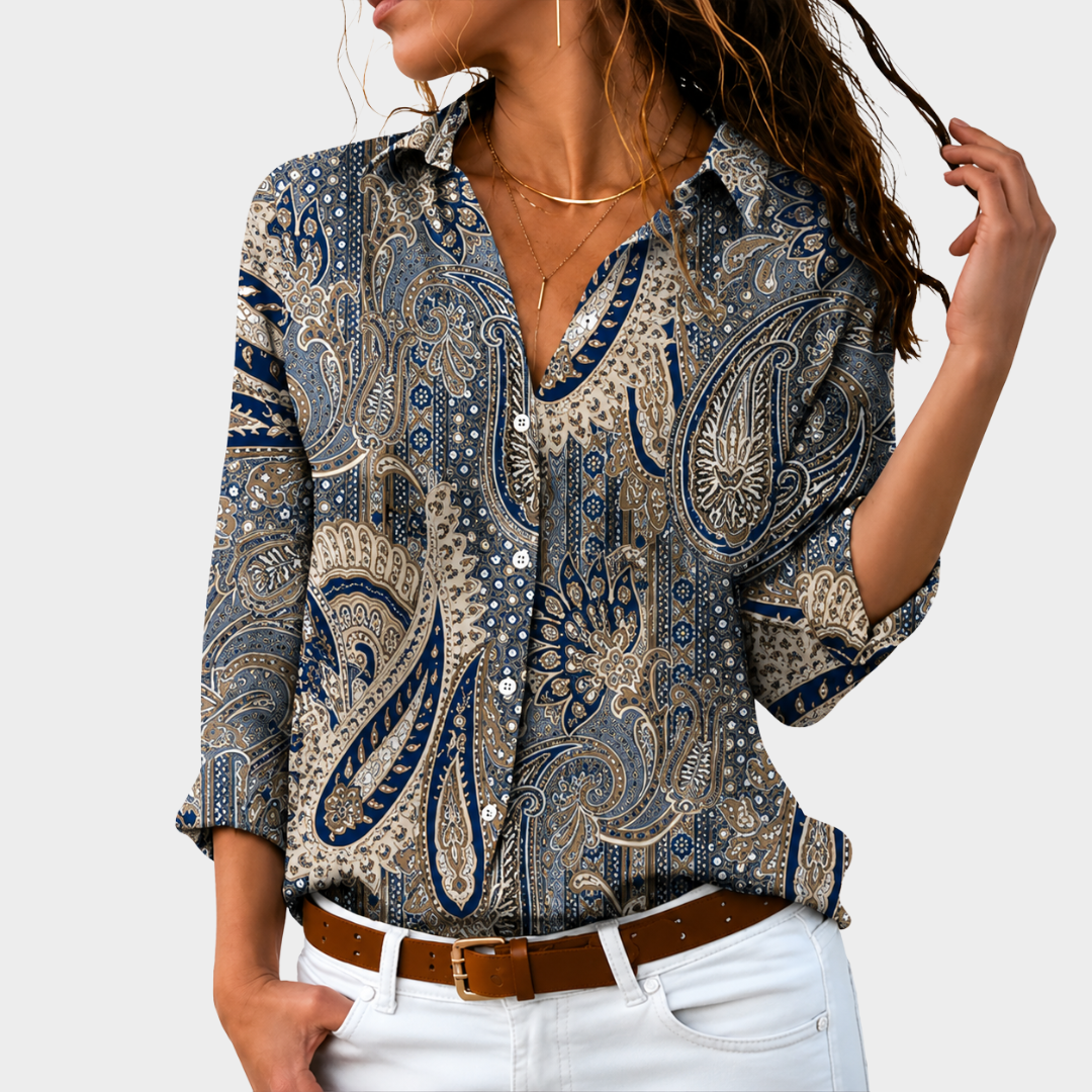 Tijdloze Paisley Charm Blouse