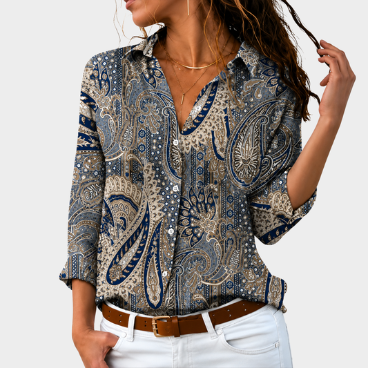 Tijdloze Paisley Charm Blouse