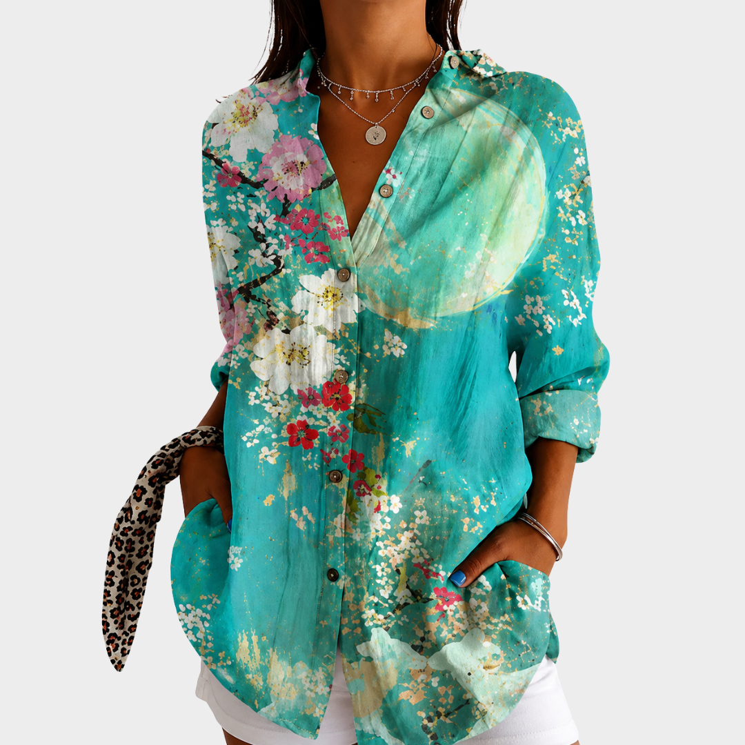 Kustbloem Maanlicht Blouse
