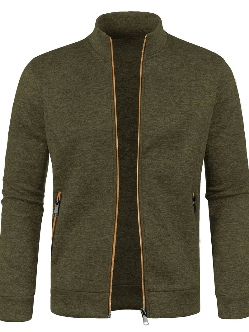 Guillaume - Moderne volledig ritssluiting cardigan