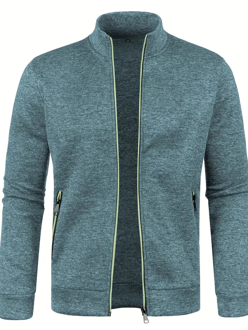 Guillaume - Moderne volledig ritssluiting cardigan