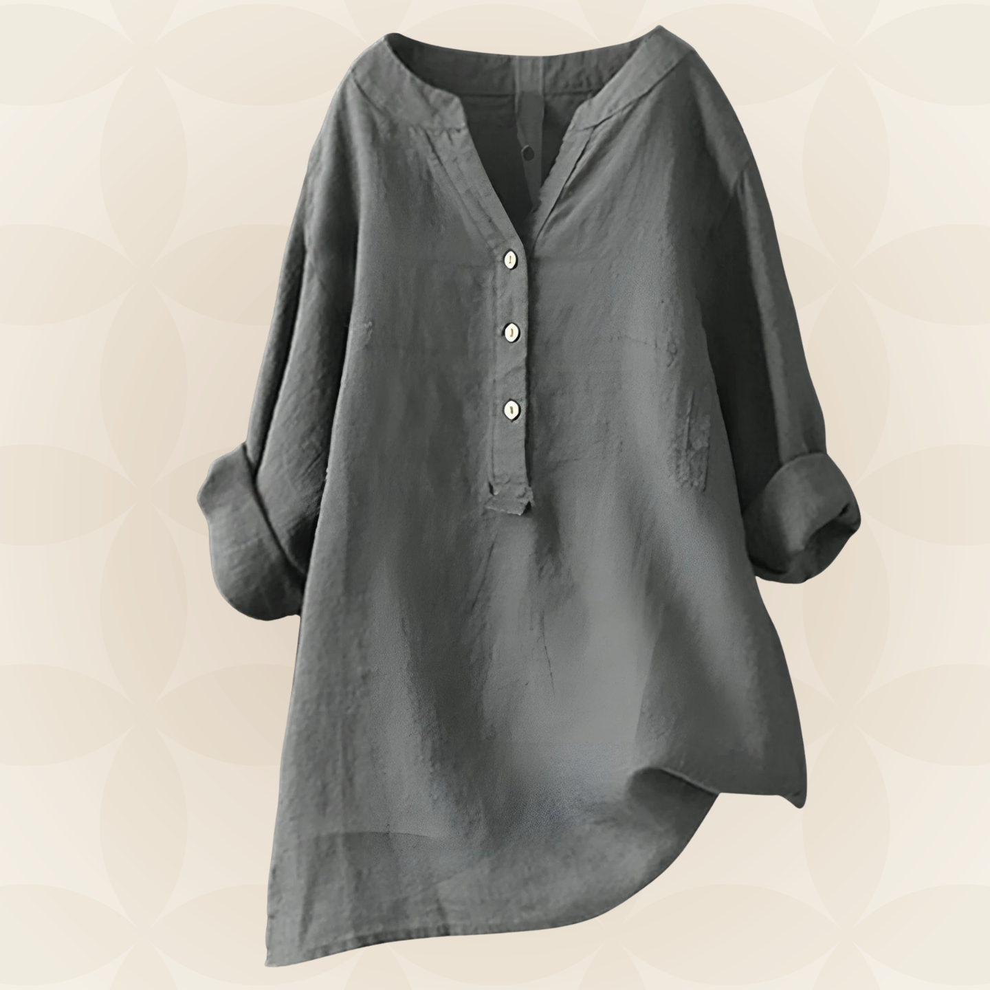 Danielle - Luchtige en comfortabele blouse met knoopsluiting