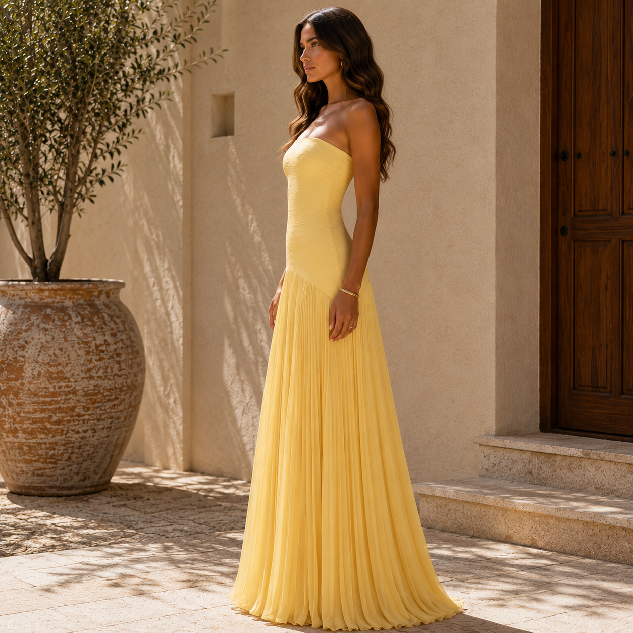 Vestido Almudena™ | Verfijnde Elegantie die Delicaat Stijlvol is