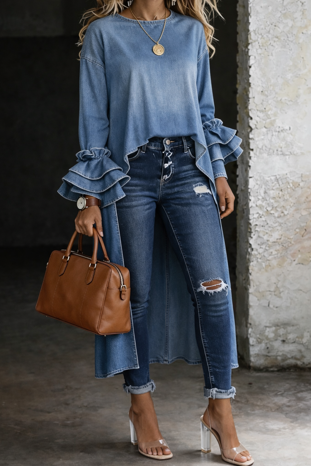 Ashley | Casual shirt top