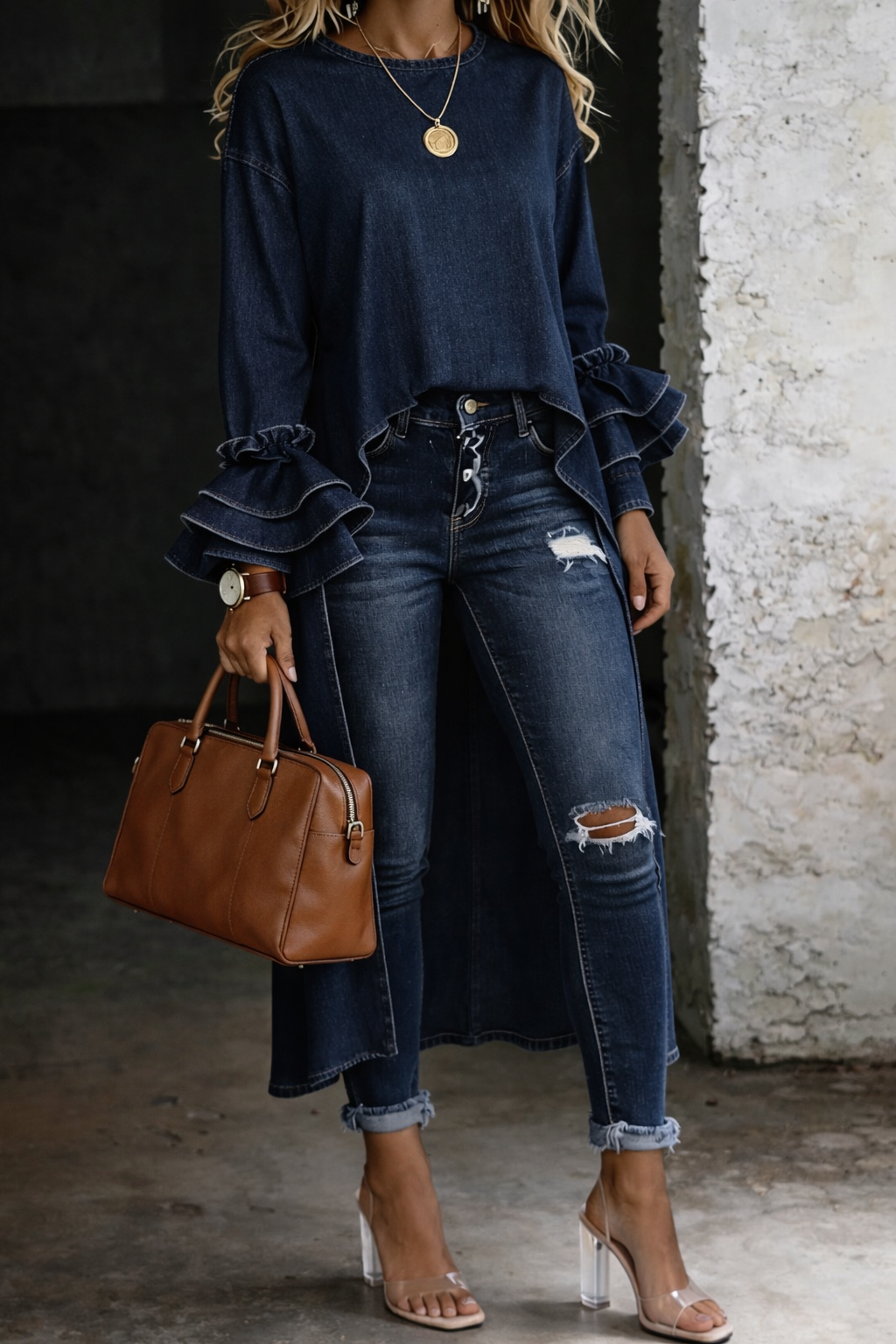 Ashley | Casual shirt top