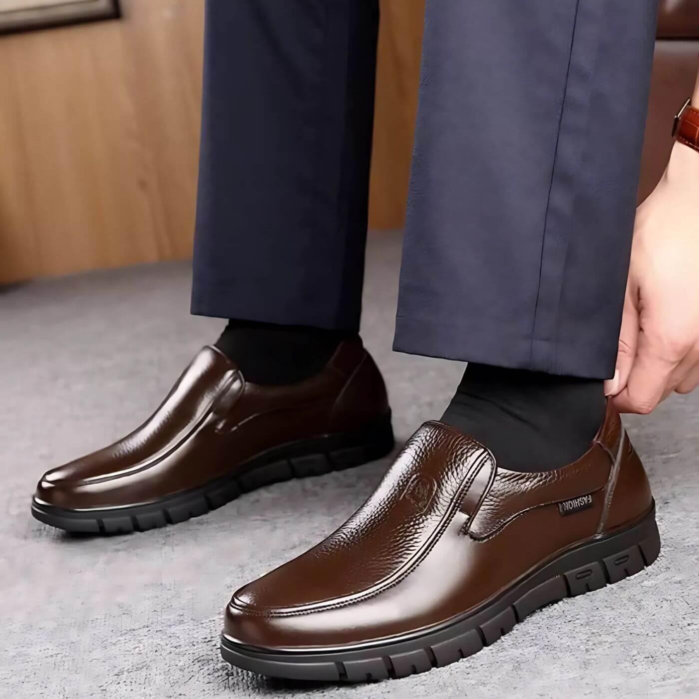 Massimo | Elegante instap schoenen