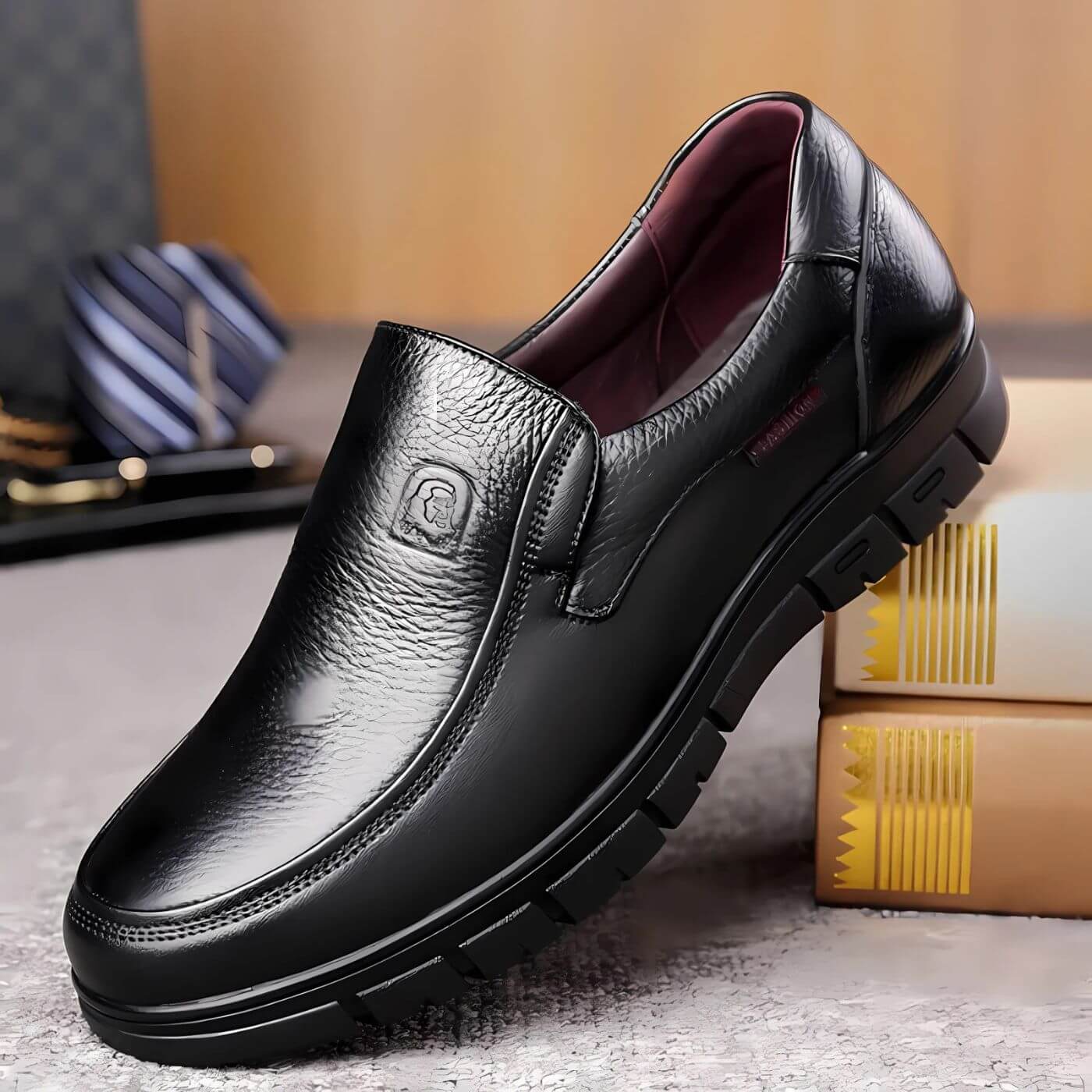 Massimo | Elegante instap schoenen