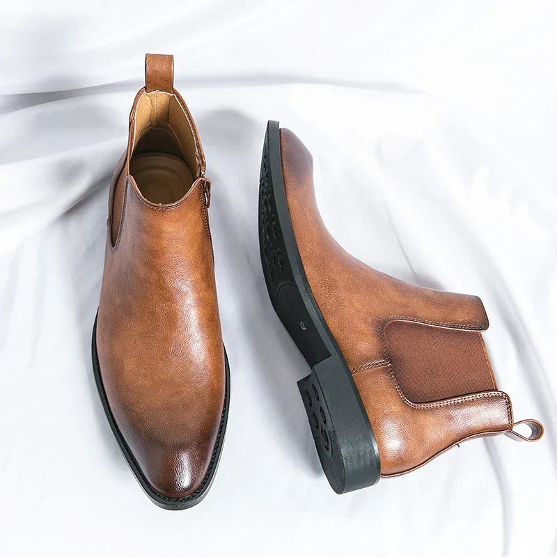 Cooper | Chelsea Boots van Leer