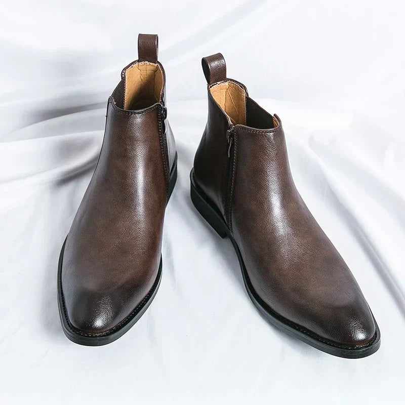 Cooper | Chelsea Boots van Leer