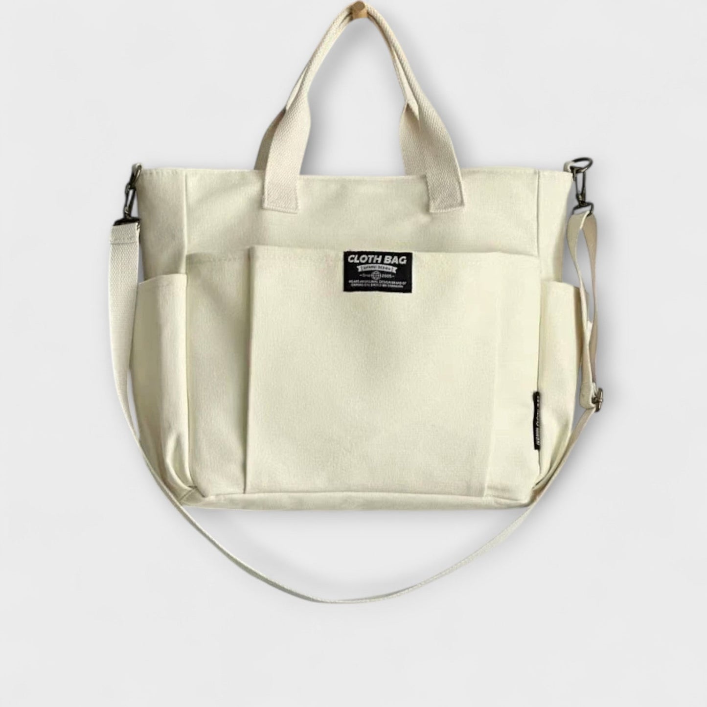 Olivia - Minimalistische Canvas Schoudertas