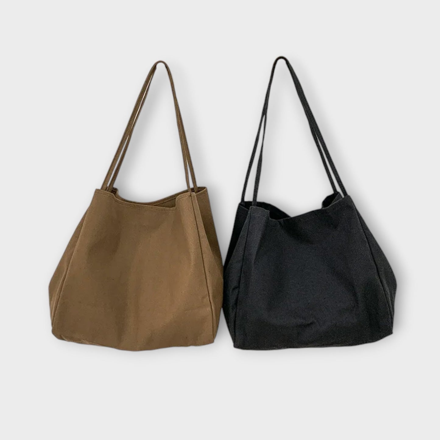 Olivia - Hoogwaardige Grote Canvas Shopper Bag