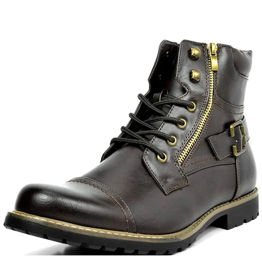 Damon | Leren veterschoenen