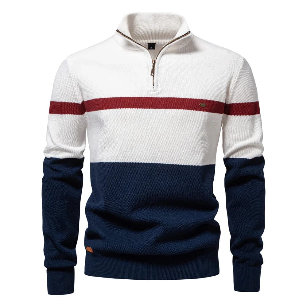 Alexandre | Pullover met kwart rits