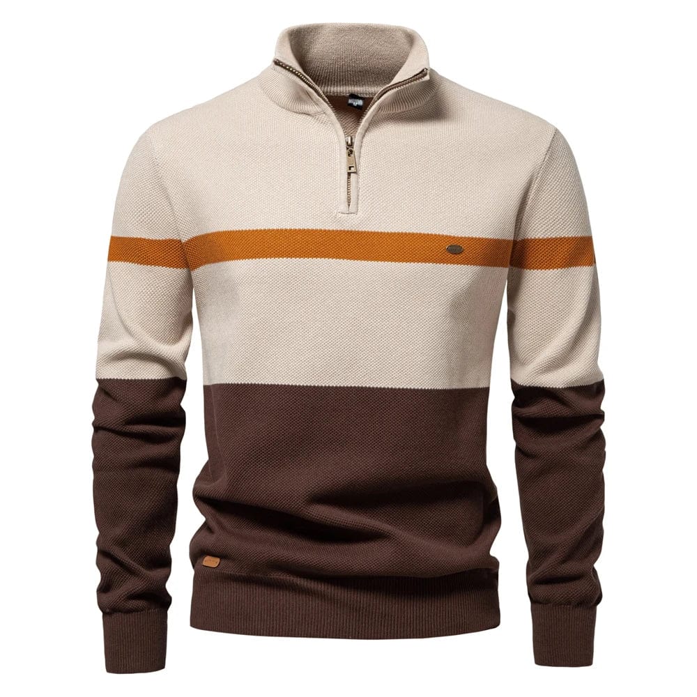 Alexandre | Pullover met kwart rits