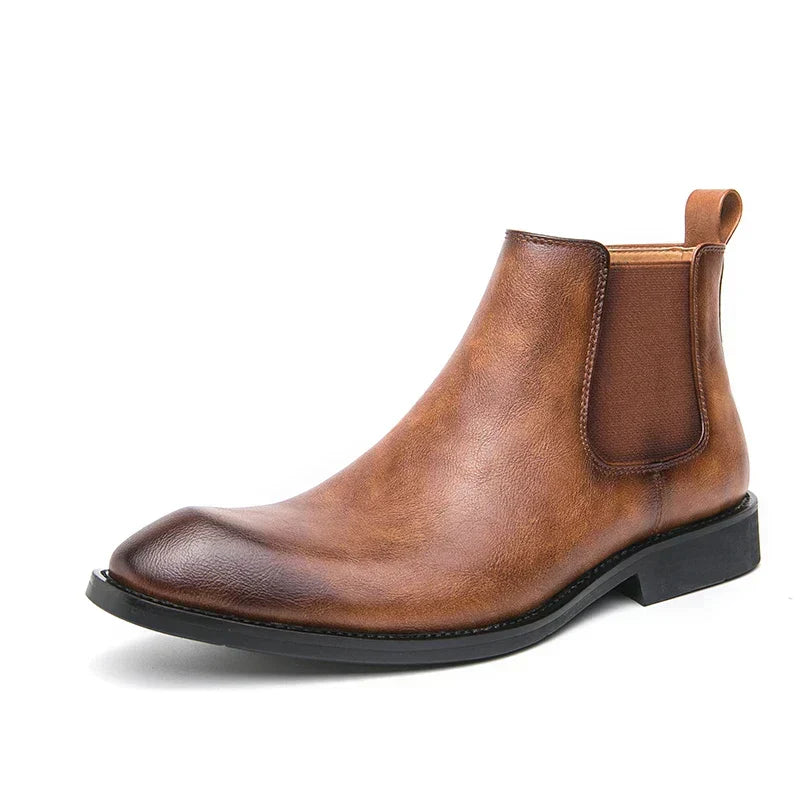 Cooper | Chelsea Boots van Leer