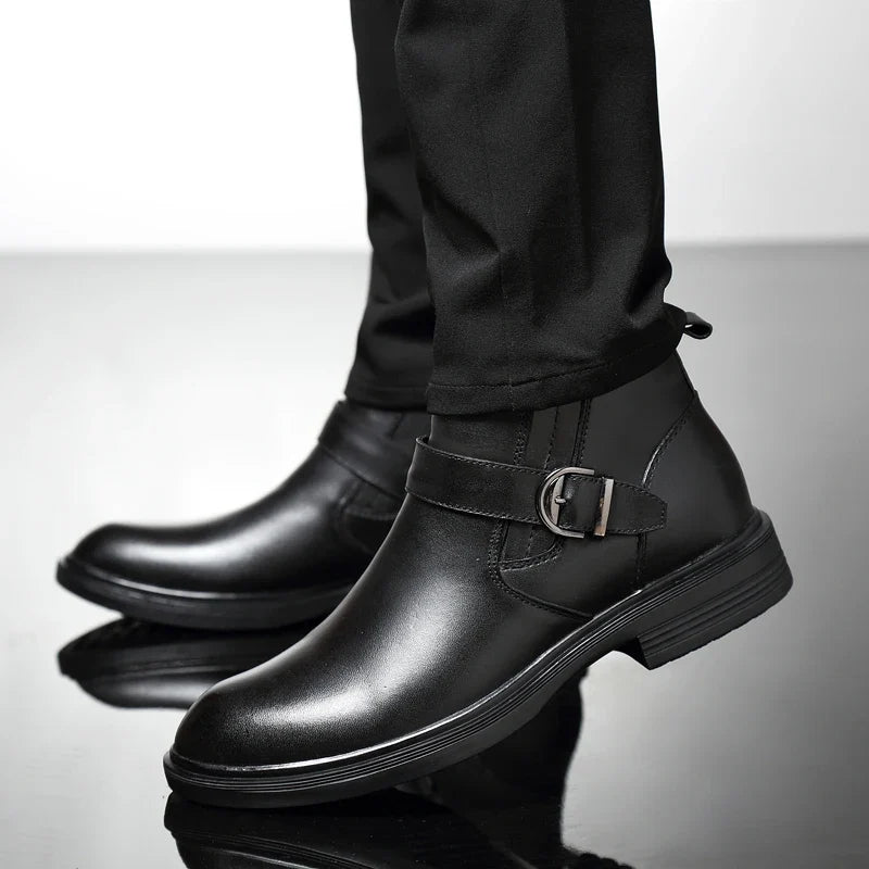 Liam | Leren Ranger Boots