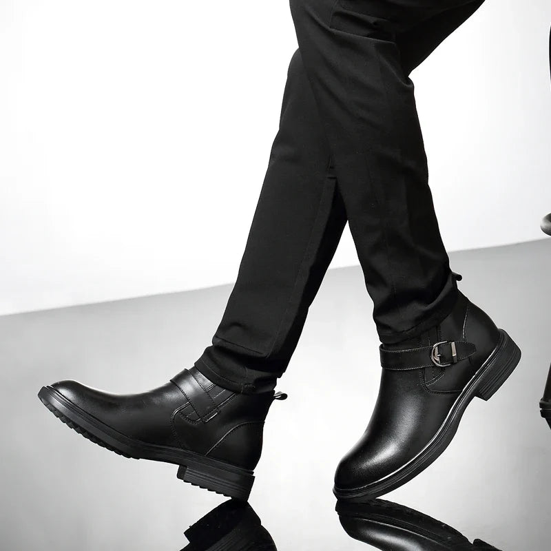 Liam | Leren Ranger Boots