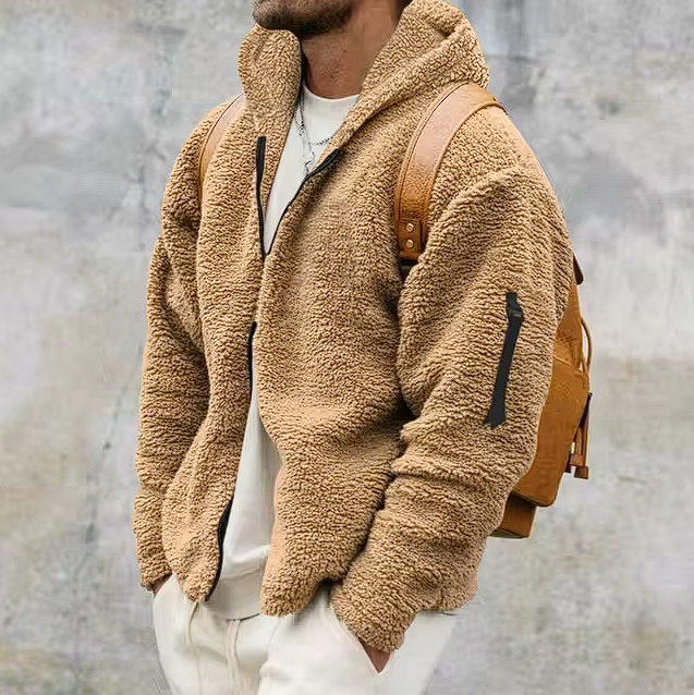 Victor - Comfortabele Fleece Jas voor Mannen