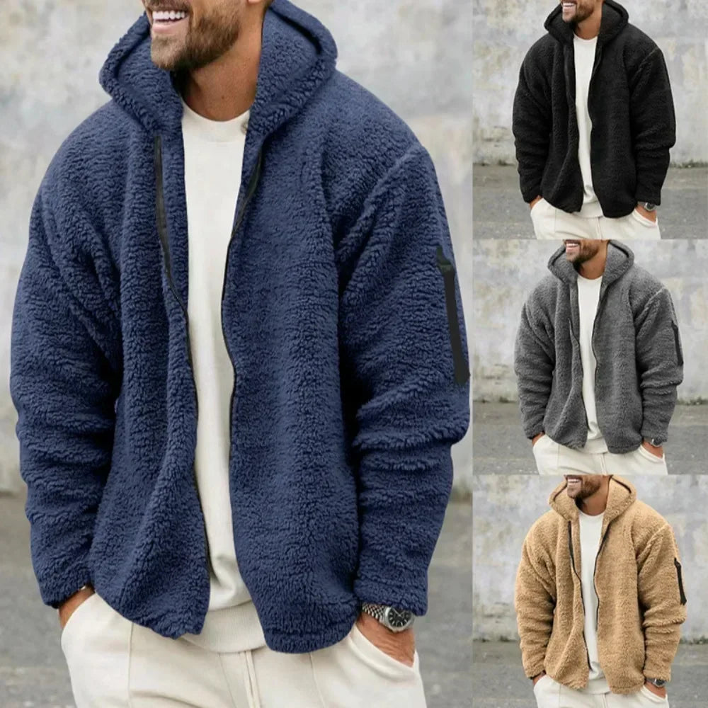 Victor - Comfortabele Fleece Jas voor Mannen
