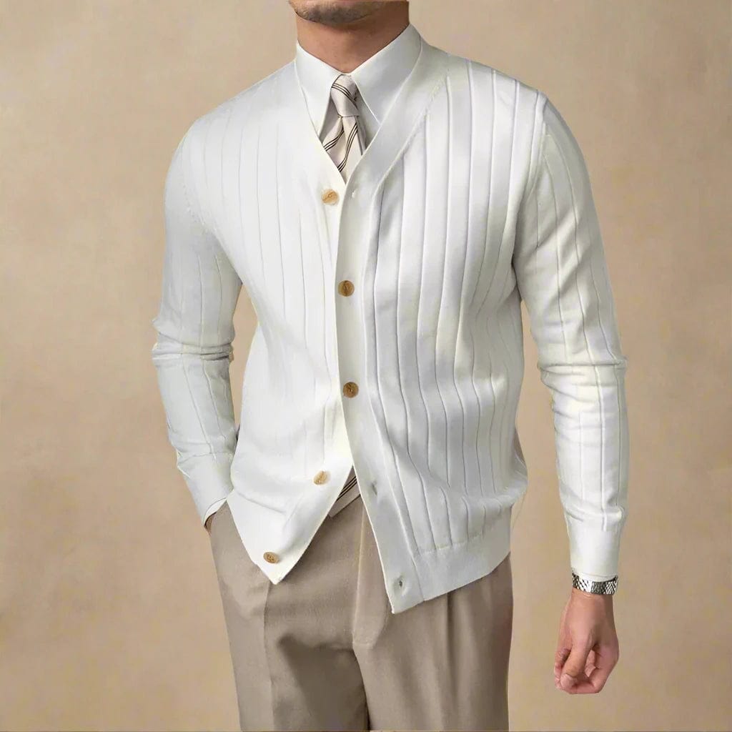 Jacques | Elegante gestreepte gilet