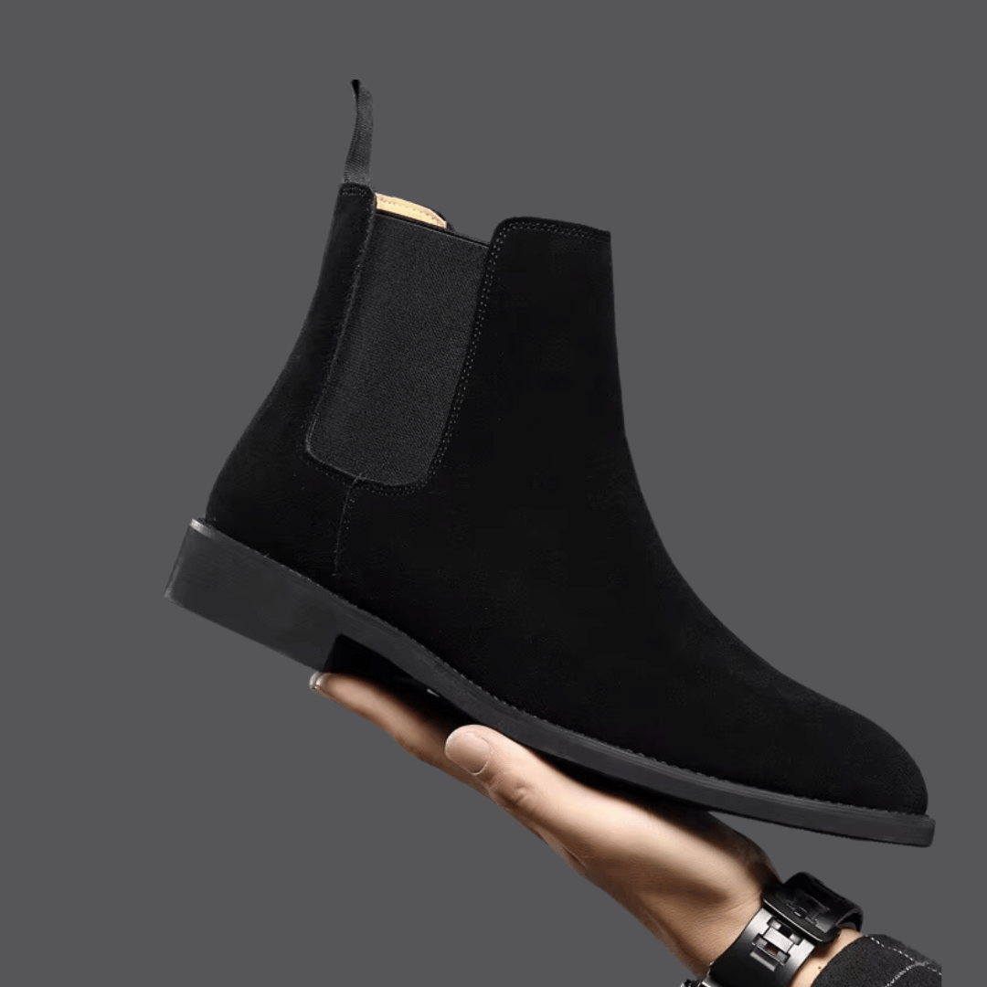 Armendo | Suède Chelsea Boots