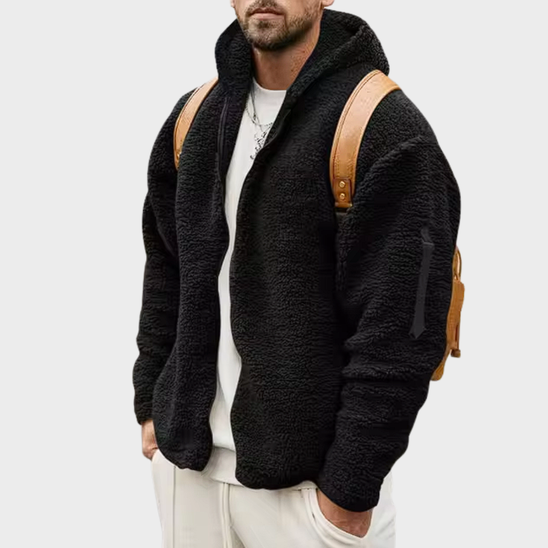 Victor - Comfortabele Fleece Jas voor Mannen