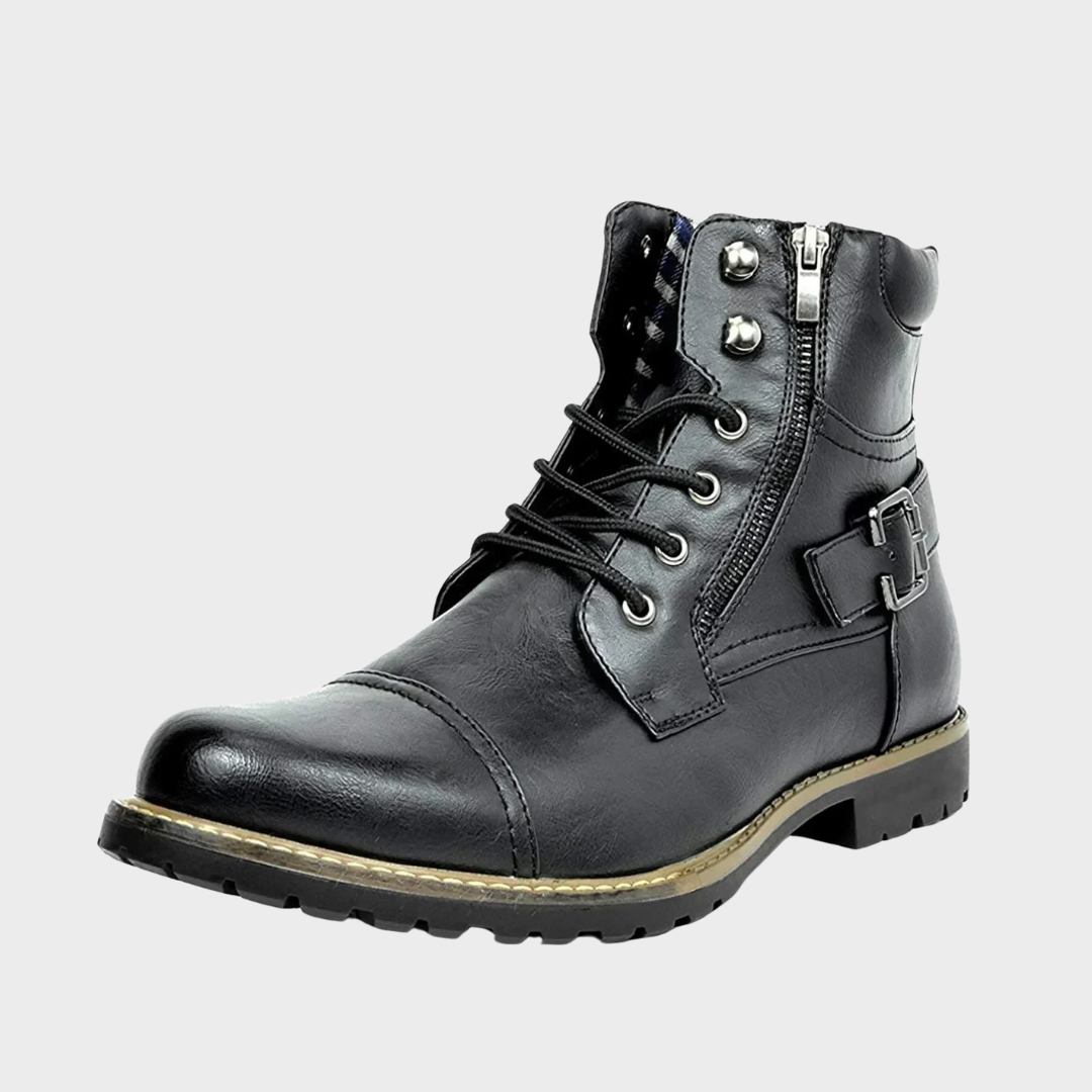 Damon | Leren veterschoenen