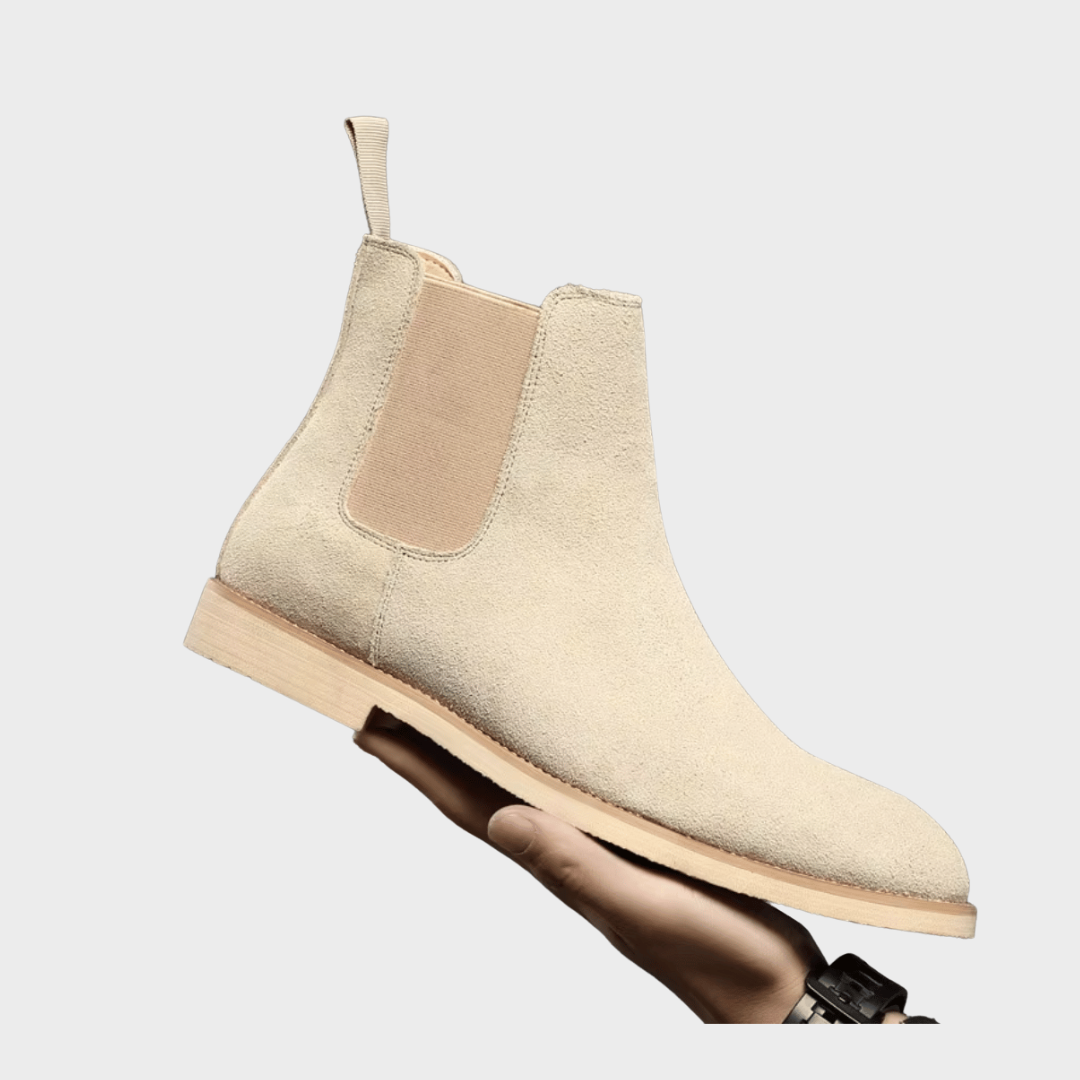 Armendo | Suède Chelsea Boots