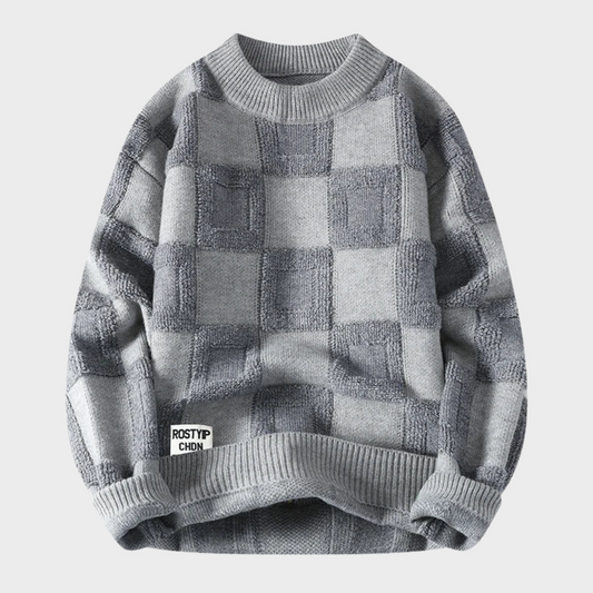 Salvatore | Vintage Oversized Trui in Breiwerk