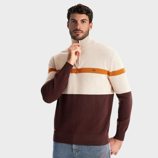 Alexandre | Pullover met kwart rits