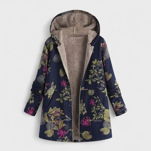 Alisha | De Gezellige Vintage Parka - Donkerblauw